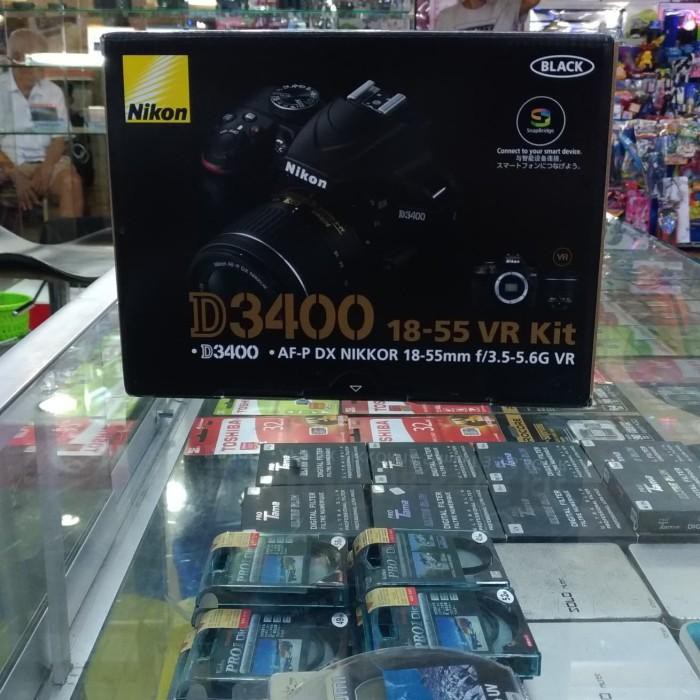 "KD" NIKON D3400 AF-P 18-55MM VR KIT