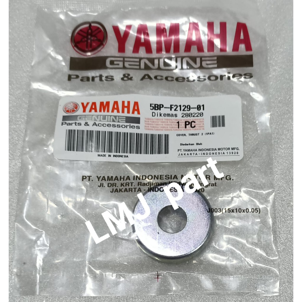 COVER THRUST SIL SEAL TUTUP BOSH BOS FORK SWING ARM BYSON KARBU FI INJEKSI ORIGINAL YGP 5BP-F2129-01