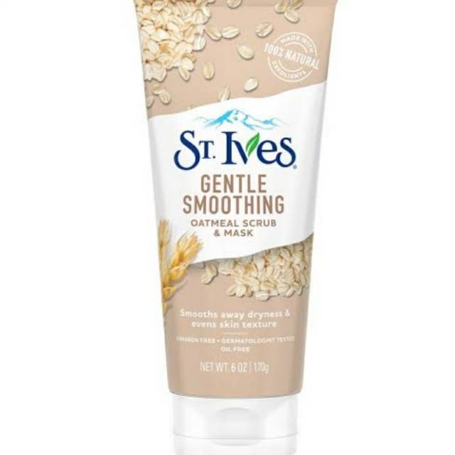 ST. Ives Face Scrub&Mask OatMeal170gr