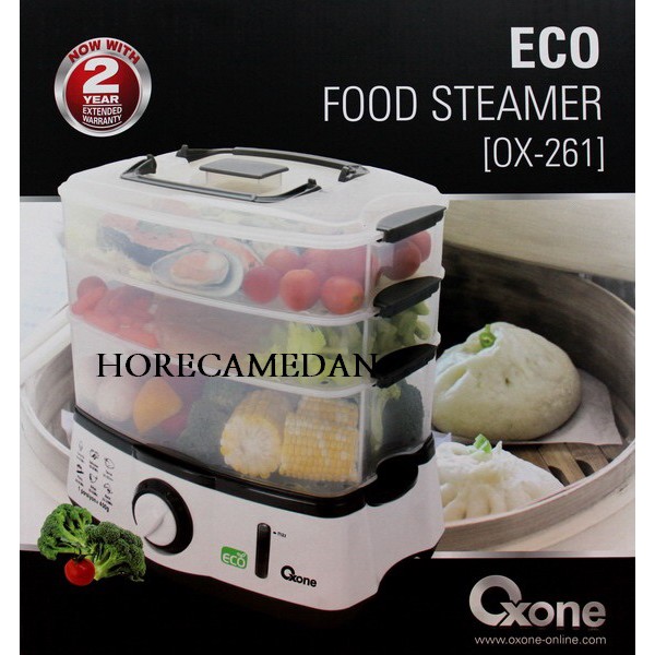 Eco Food Steamer Oxone OX261 / Kukusan Listrik susun 3 oxone