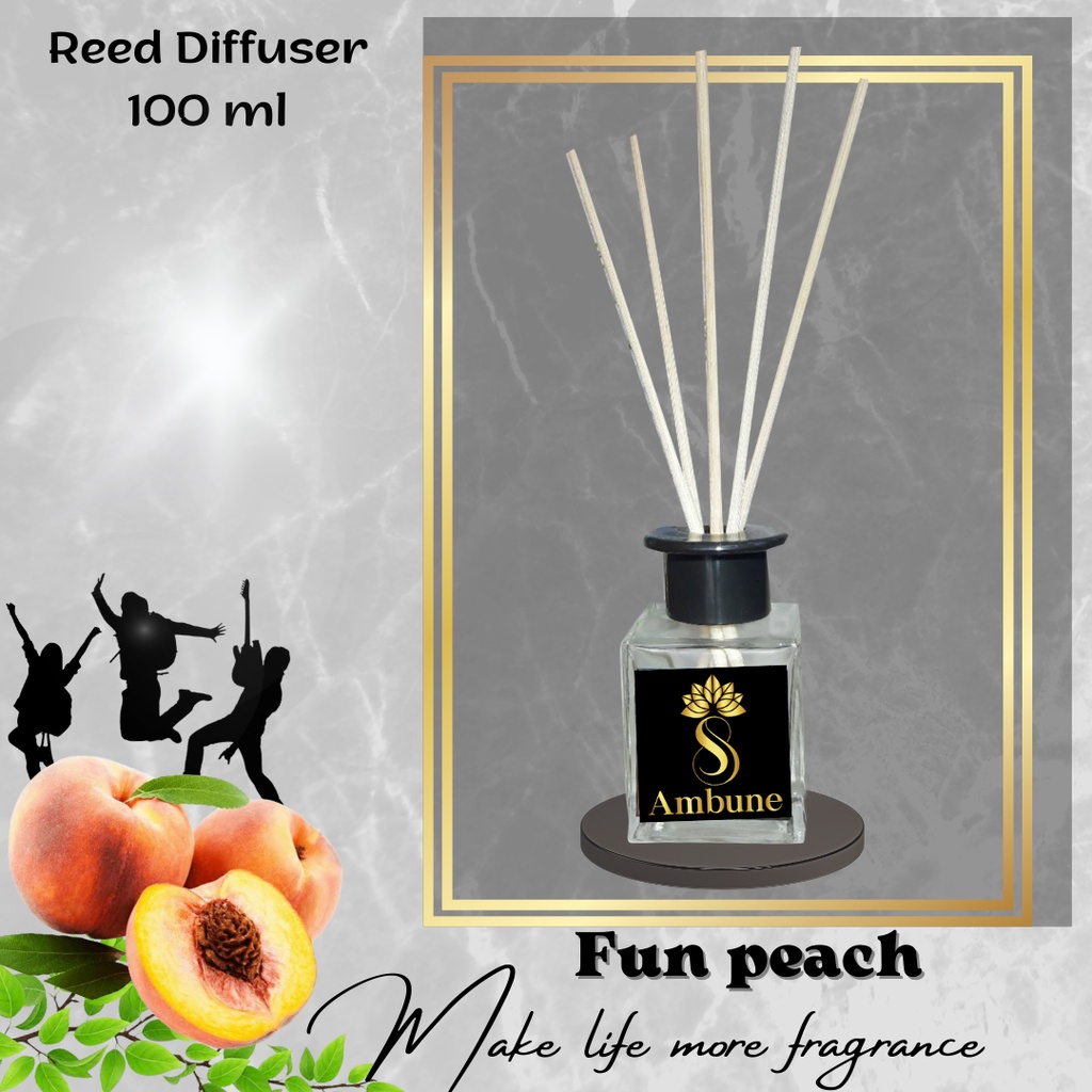 Reed Diffuser Fun Peach 100 ml Ambune