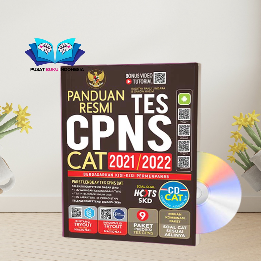 Buku Panduan Resmi Soal Tes Cpns Bumn Pppk Seleksi Tes Cpns Cat 2021 2022 Terbaru Original