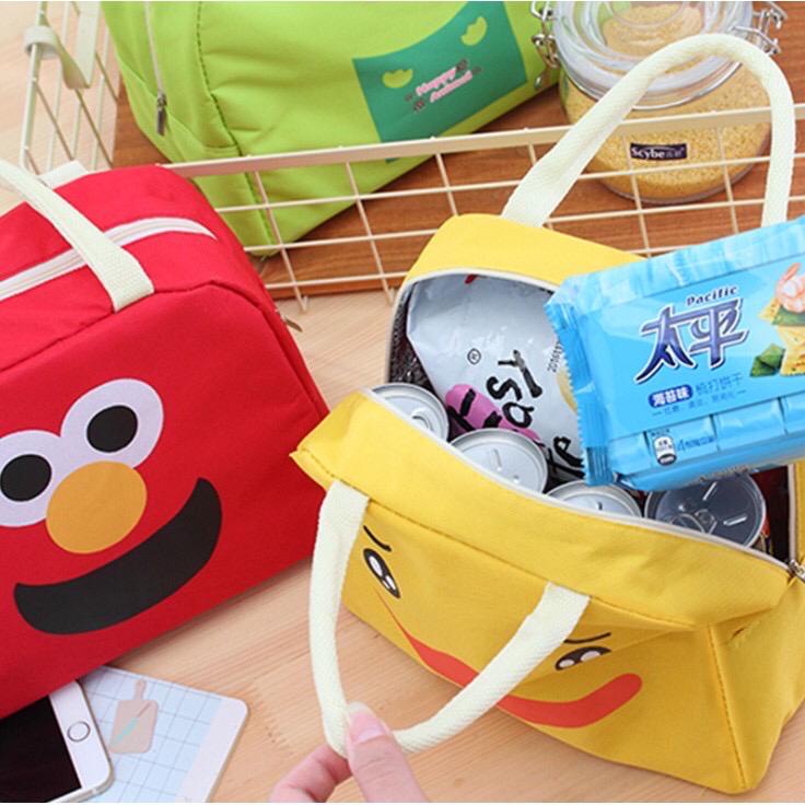 Tas Bekal Karakter / Iconic Insulated Lunch Bag Cooler WAJAH KARTUN - LPM Shop