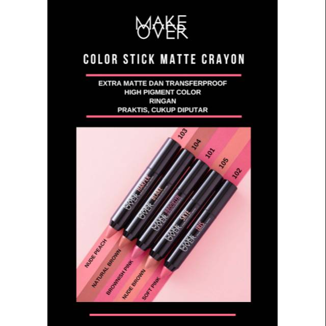 

Color stick matte crayon