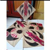 layangan sukhoi kertas tisu u58