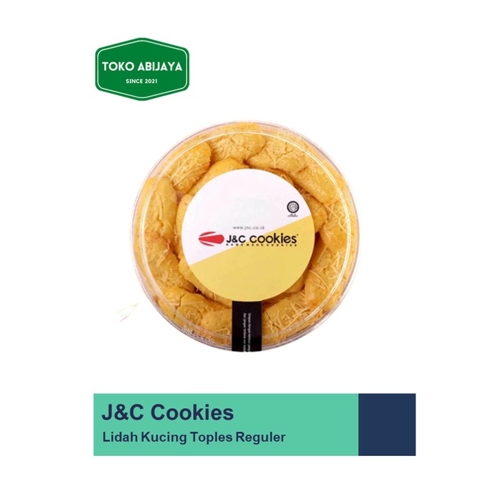 

J&C Cookies Reguler Lidah Kucing Keju