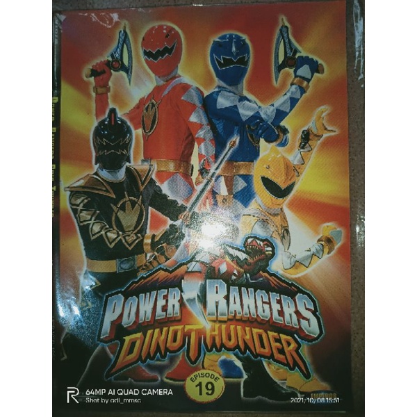 VCD original power rangers dino thunder vol.19