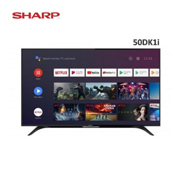 LED TV Sharp 50 Inch 4T-C50DK1i / 50DK1i AndroidTV 11 UHD 4K - 50DK1