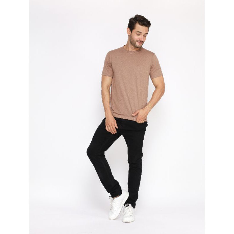 KAOS POLOS TWOTONE MISTY LENGAN PENDEK 30S-12. BABY MILO MISTY