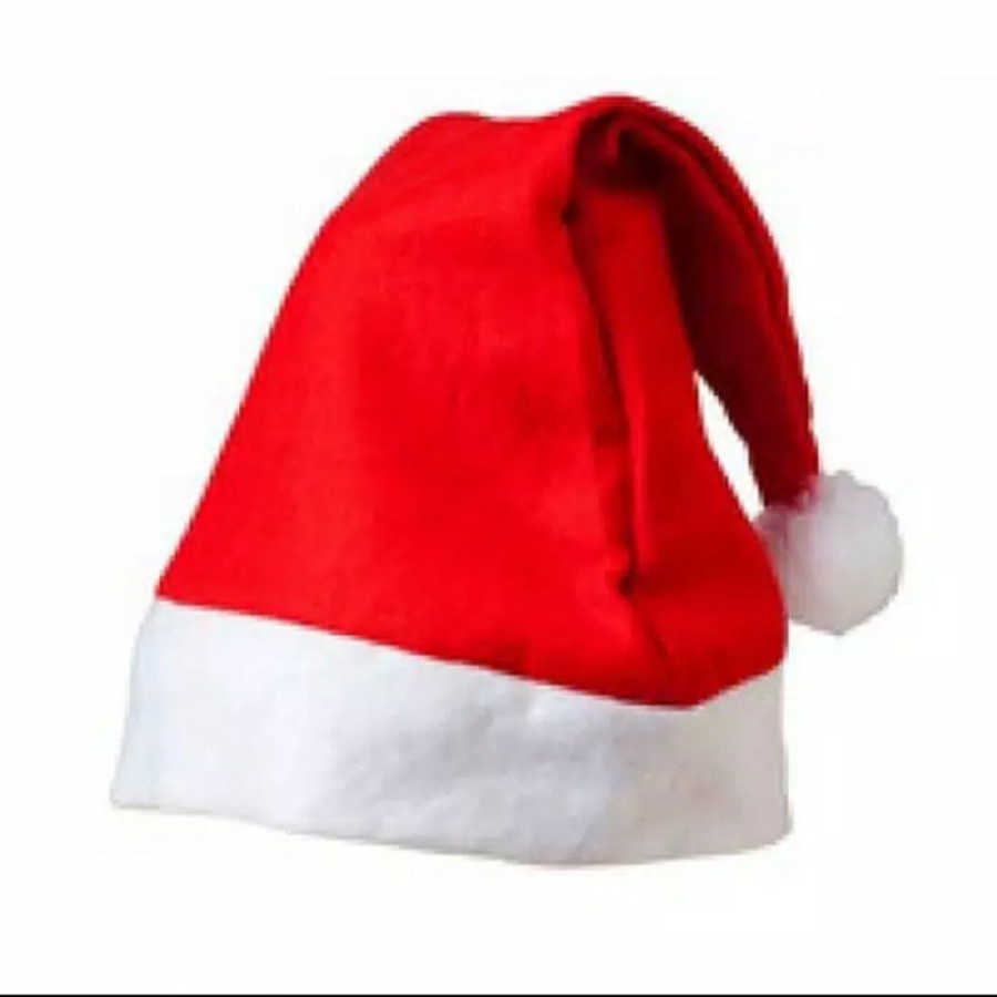 TOPI NATAL SANTA CLAUSE ANAK DAN DEWASA COUPLE MERRY CHRISTMAS TERMURAH PERLENGKAPAN KADO NATAL