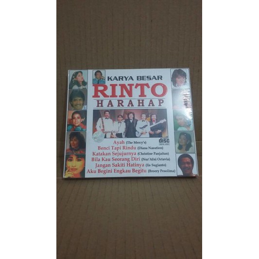 CD ORIGINAL VARIOUS ARTISTS - KARYA BESAR RINTO HARAHAP