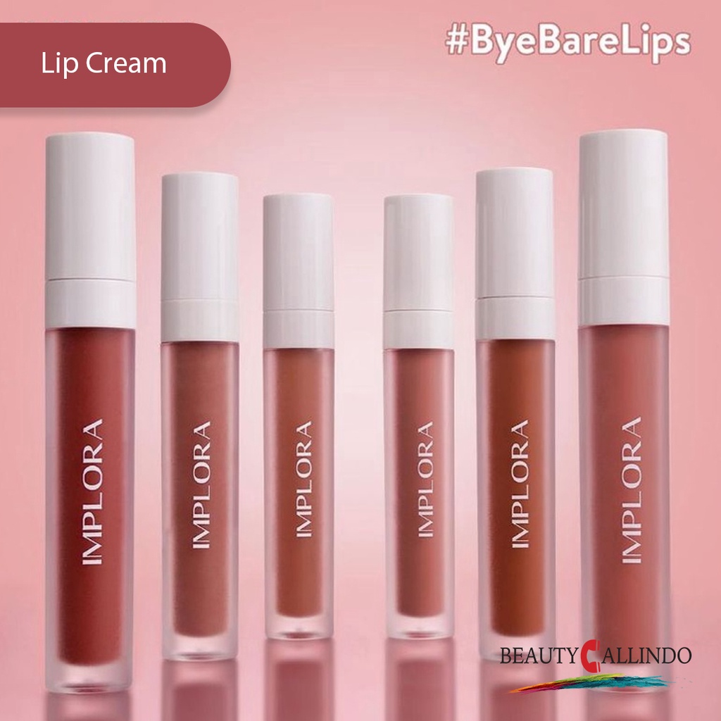 Implora Lip Velvet Lip Cream | Lipstick | Lipstik