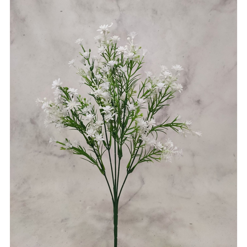 Bunga Hias Bunga Plastik Plastik Baby's Breath Pikok