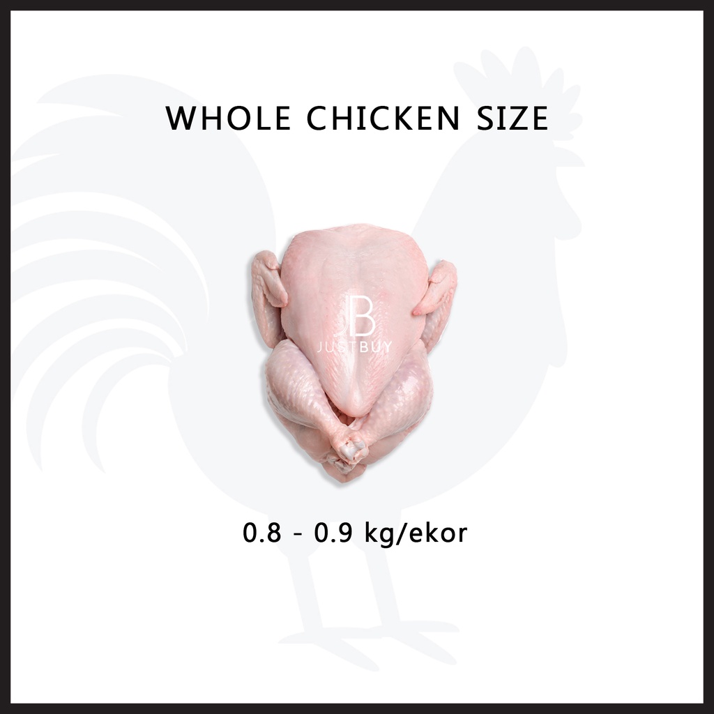 

Ayam karkas / PKK (ayam broiler) 0.8 - 0.9 kg frozen