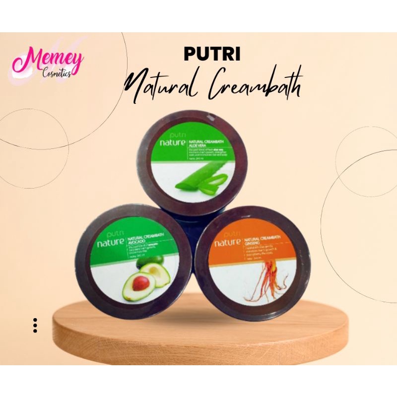 Putri Natural Hair Creambath 240ml | Hair Mask By Wardah