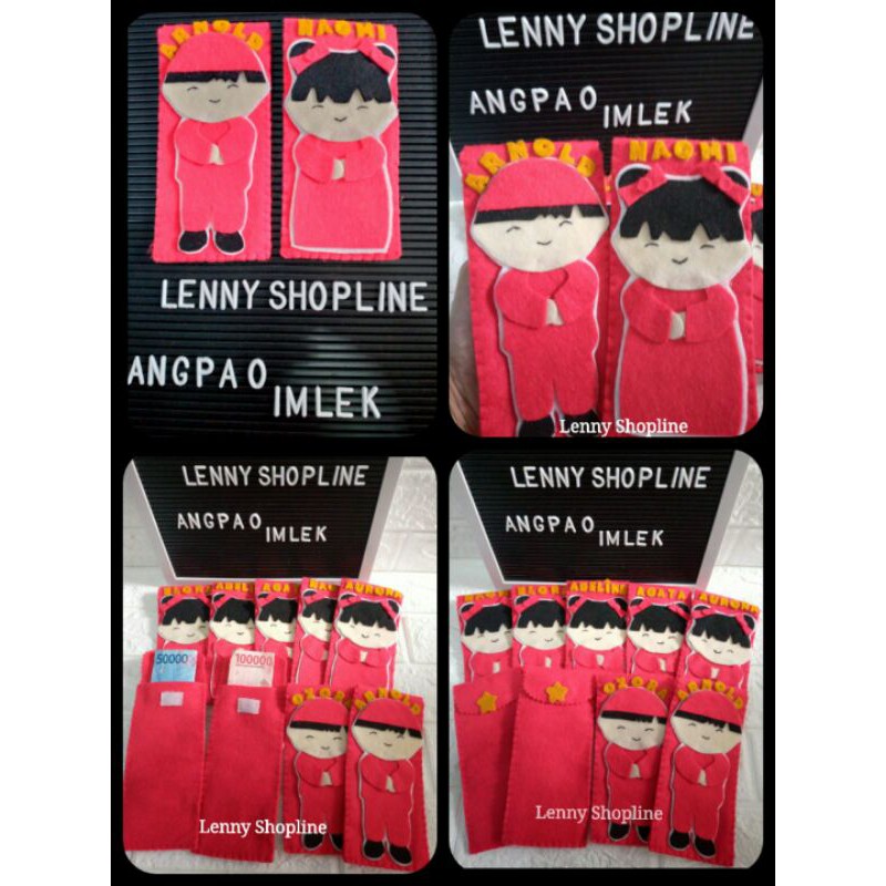 

EDISI IMLEK ⏩ECER-MIN. ORDER 3 PCS AMPLOP IMLEK/ANGPAO IMLEK/GANTUNGAN ANGPAU IMLEK