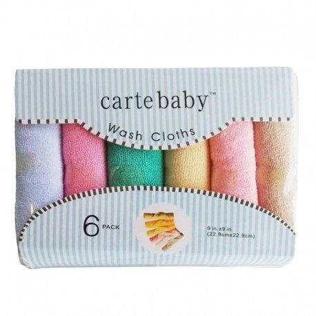 Washcloth Gerber 8in1 Carte Love 6in1 Sapu Tangan Bayi Handuk Kecil Slabber Baby Bib Washlap Waslap Wash Cloth