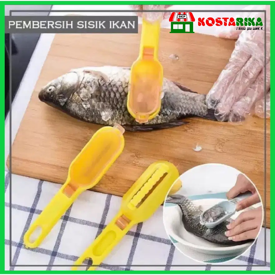 Pembersih Pengupas Pengorek Sisik Ikan Alat Pengupas Penghilang Sisik Ikan