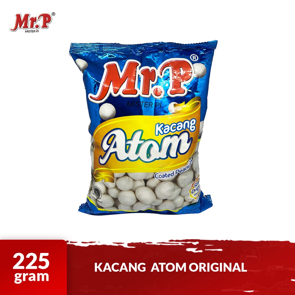 

MR. P Kacang Atom Original 225gr