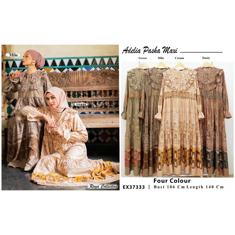 adelia pasha dress raya by extu