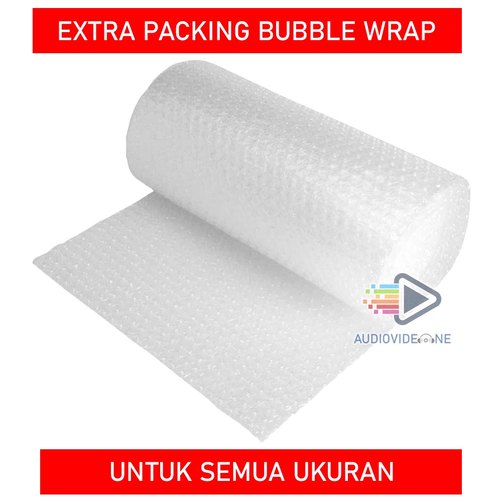 

BUBBLE WRAP BUBEL BABLE BABEL PACKING TAMBAHAN SEMUA UKURAN