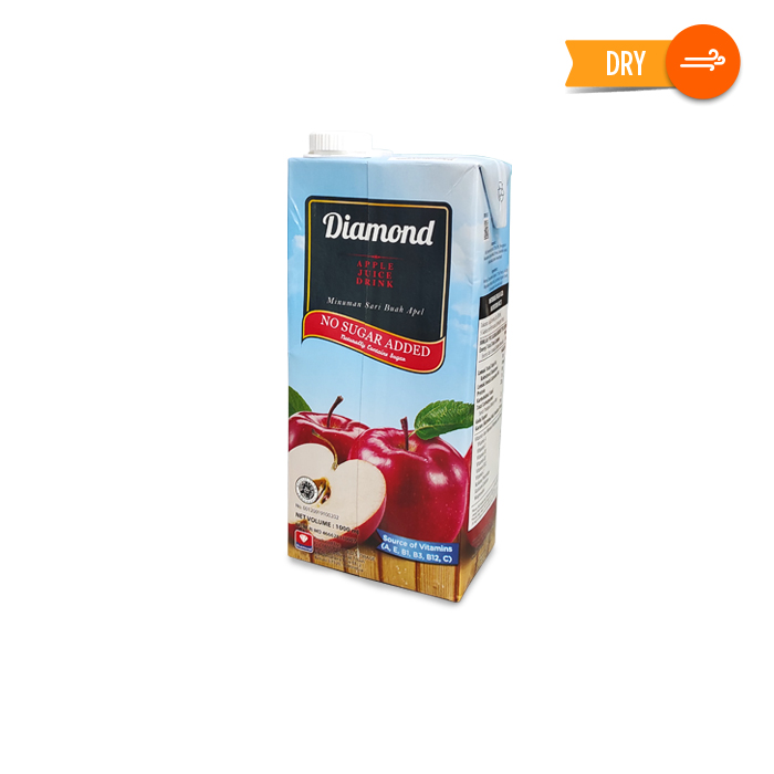 Diamond Juice Uht Apple 1 lt