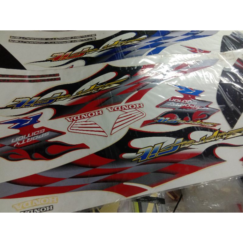 sticker supra fit original striping supra fit new 2006 ori lis body ful supra fit bisa cod