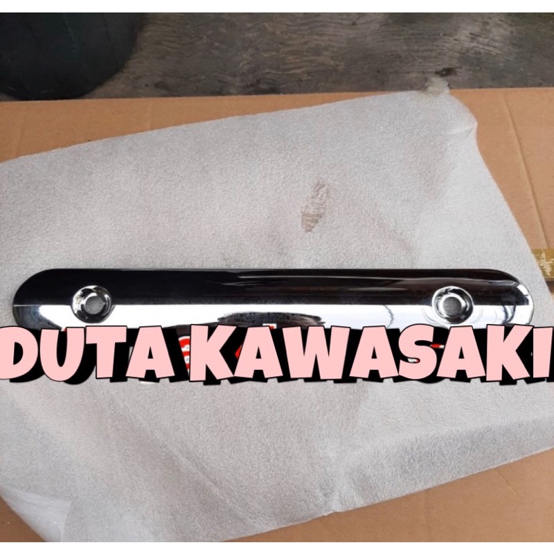 COVER KNALPOT KAWASAKI W175 W 175 CHROM ORIGINAL