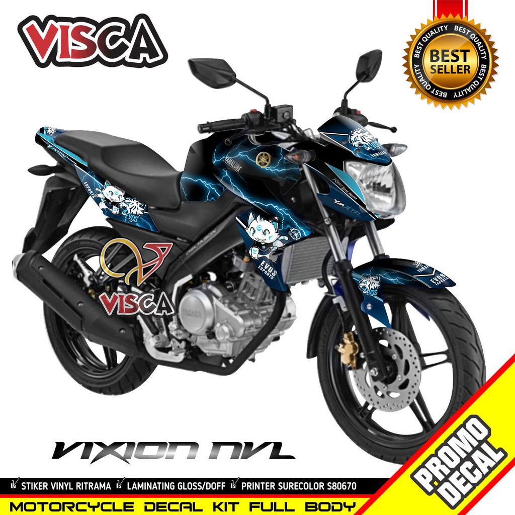 Decal Vixion New Full Body Decal Vixion NVL Full Body Stiker Vixion NVL Full Body Stiker Vixion New 