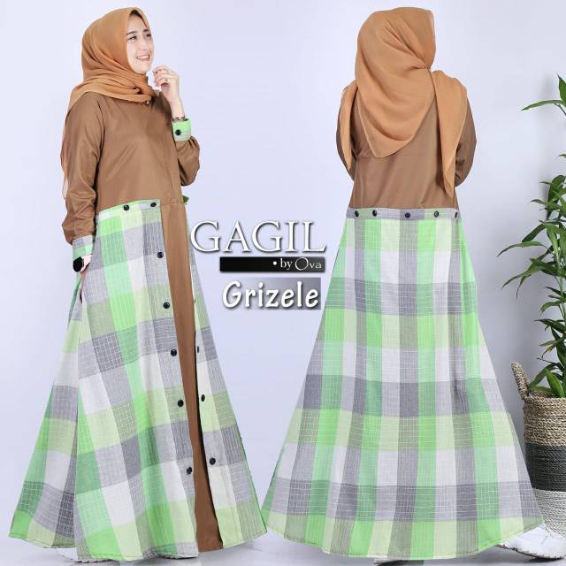 GAMIS GRIZELLE SYARI GAGIL by Ova GAMIS MODERN