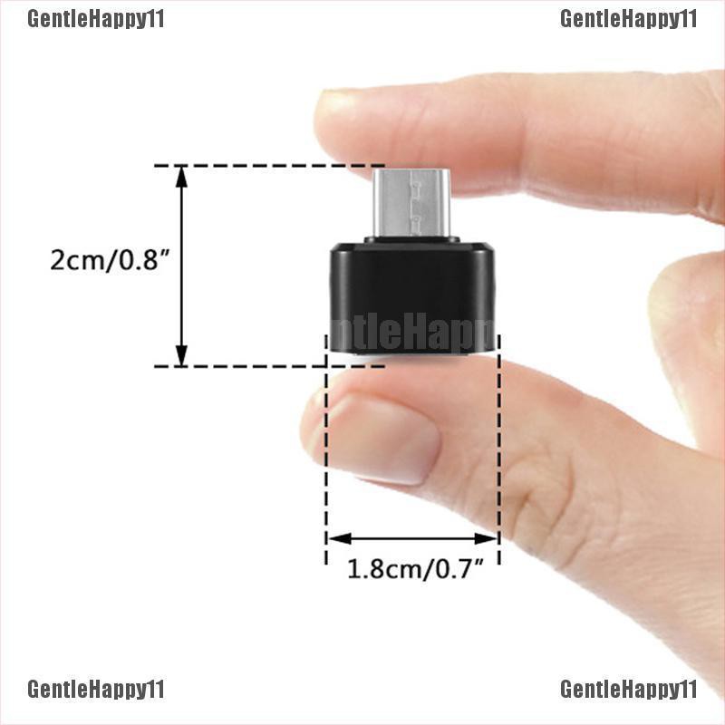 Gen 2pcs Adapter Konverter Data OTG USB Tipe C Male Ke USB 2.0 Female