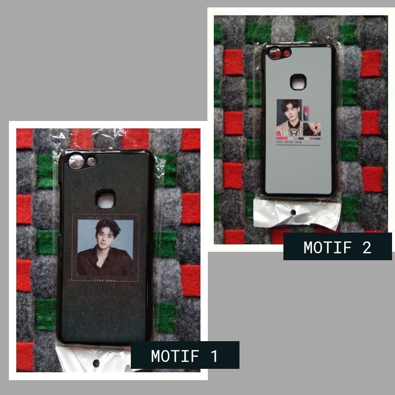 Case Hp VIVO 7/ Hardcase Premium Kilau Glossy Artis KPOP/ Lee Jong Suk/ Song Kang/ for VIVO 7