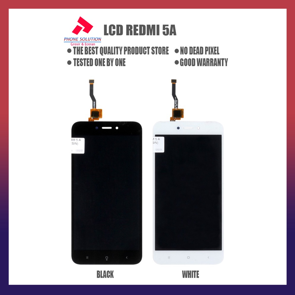 LCD Xiaomi Redmi 5a Fullset Touchscreen // Supplier Share: LCD Xiaomi Redmi - Garansi 1 Bulan