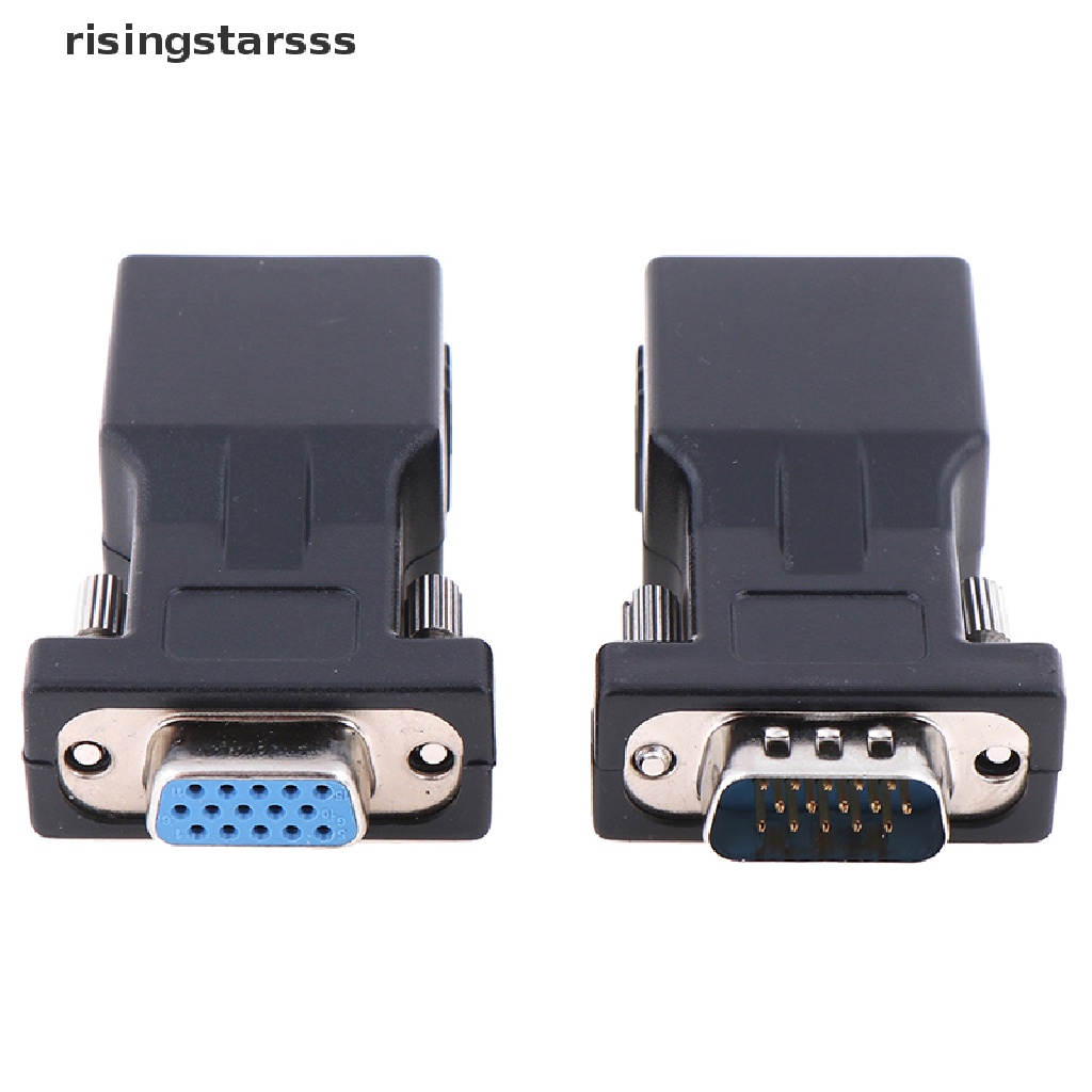 Rsid Adapter Konektor Lan Ethernet Vga Male Ke Rj45