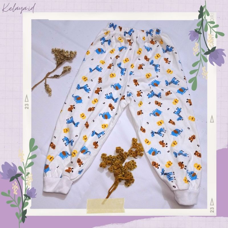 CELANA BAYI PANJANG MOTIF PRINT/Size S M L XL/TERMURAH/Kelaya.id