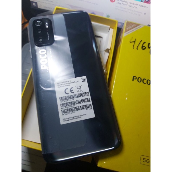 POCO M3 PRO 5G RAM 4GB/64GB 6GB/128GB SECOND FULLSET ORIGINAL ISTIMEWA