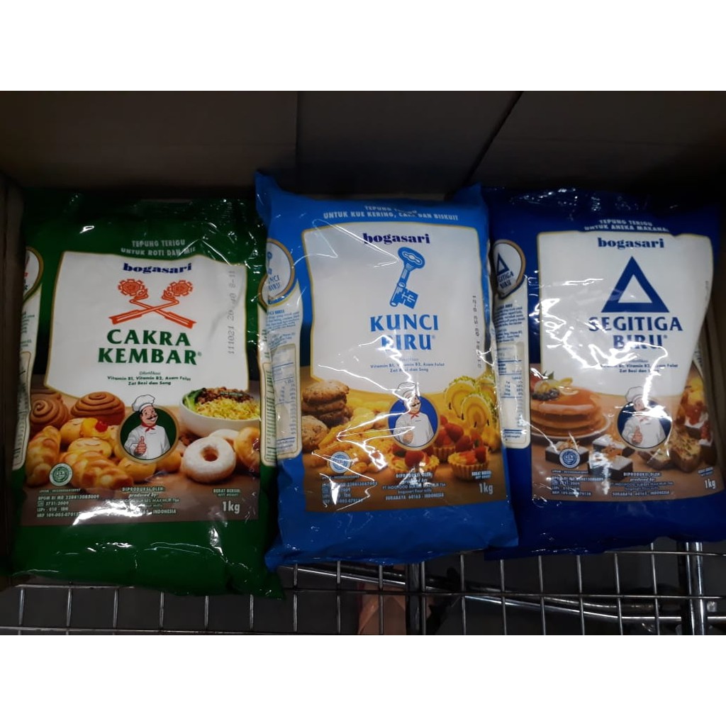 

TEPUNG TERIGU BOGASARI ALL VARIANT 1 Kg