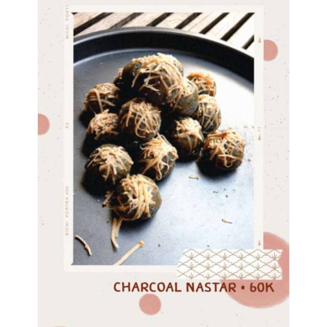 

Charcoal Nastar Keju