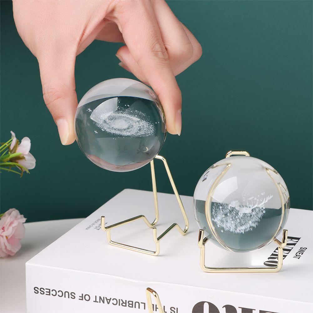 Populer Hexagon Display Stand Rock Dekorasi Rumah Geode Mineral Display Stand Holder