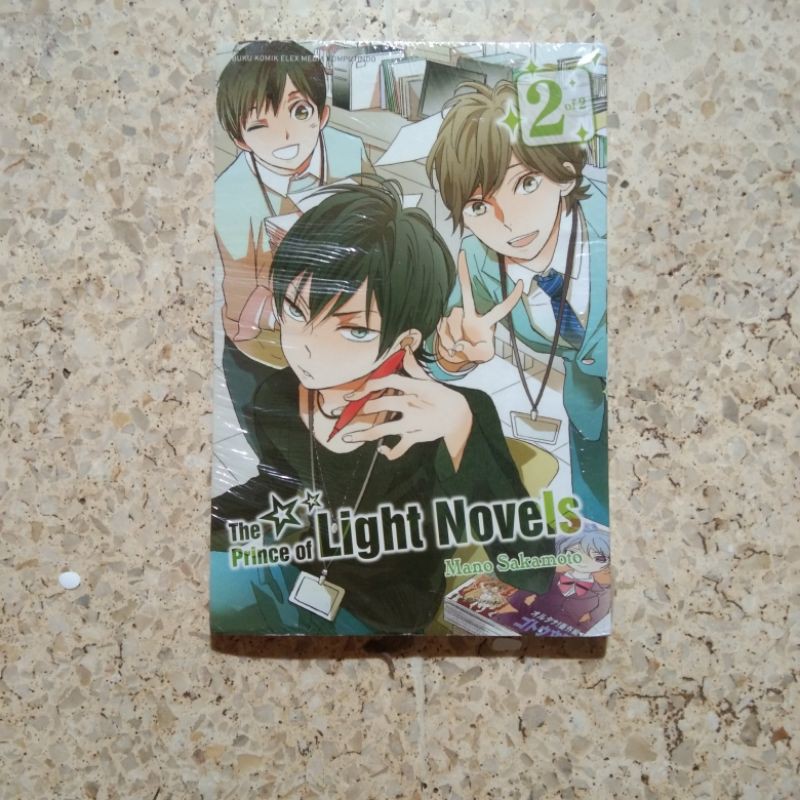 Komik the prince of light novel cabutan nomor 2  / mano sakamoto / komik berseri