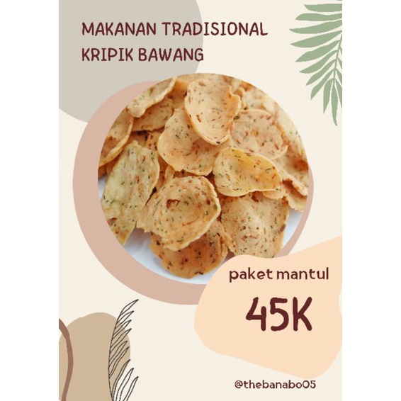 

Kripikbawang Thebanaboo5