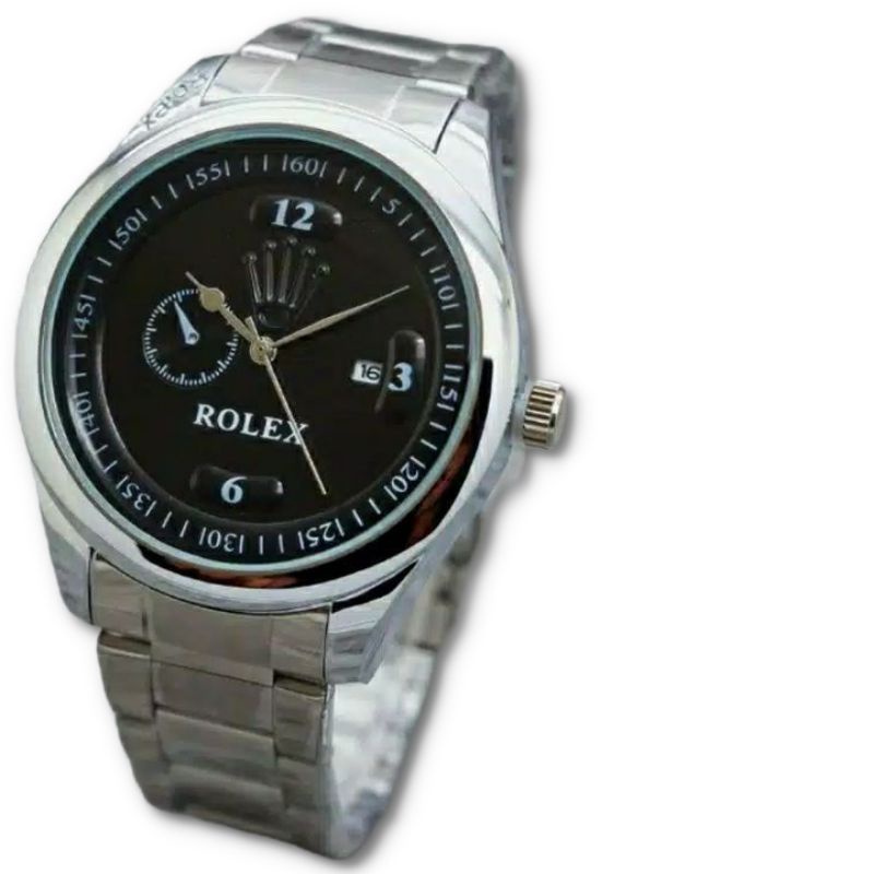 Jam Tangan Pria Mewah Rantai King Rx 8395 Analog Tanggal