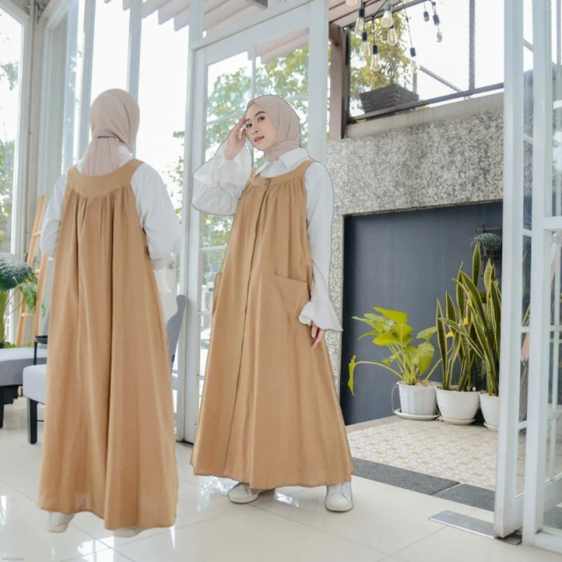 RARA OVERALL DRESS TIDAK TERMASUK INNER/INNER TERPISAH