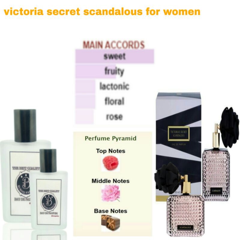 PARFUM WANITA SCANDAL SCANDALOUS PARFUME CEWEK PERFUME MINYAK WANGI FARFUM TAHAN LAMA PEREMPUAN