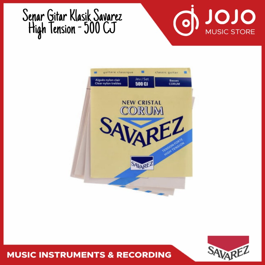 Senar Gitar Savarez Classic Cristal Corum 500CJ Original