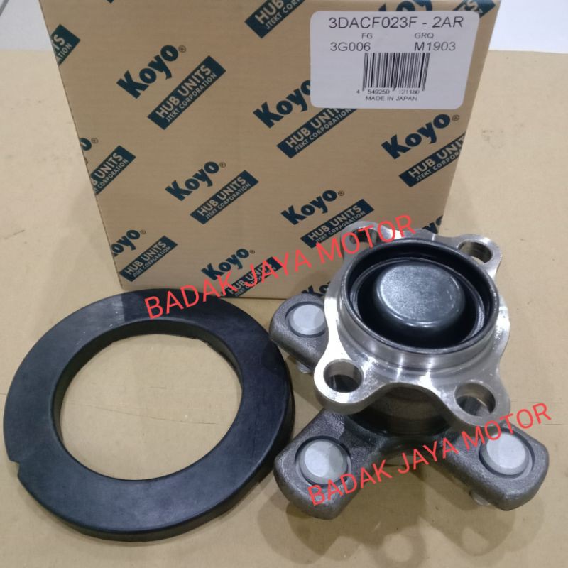NAP RODA-BEARING RODA BELAKANG AGYA AYLA ABS