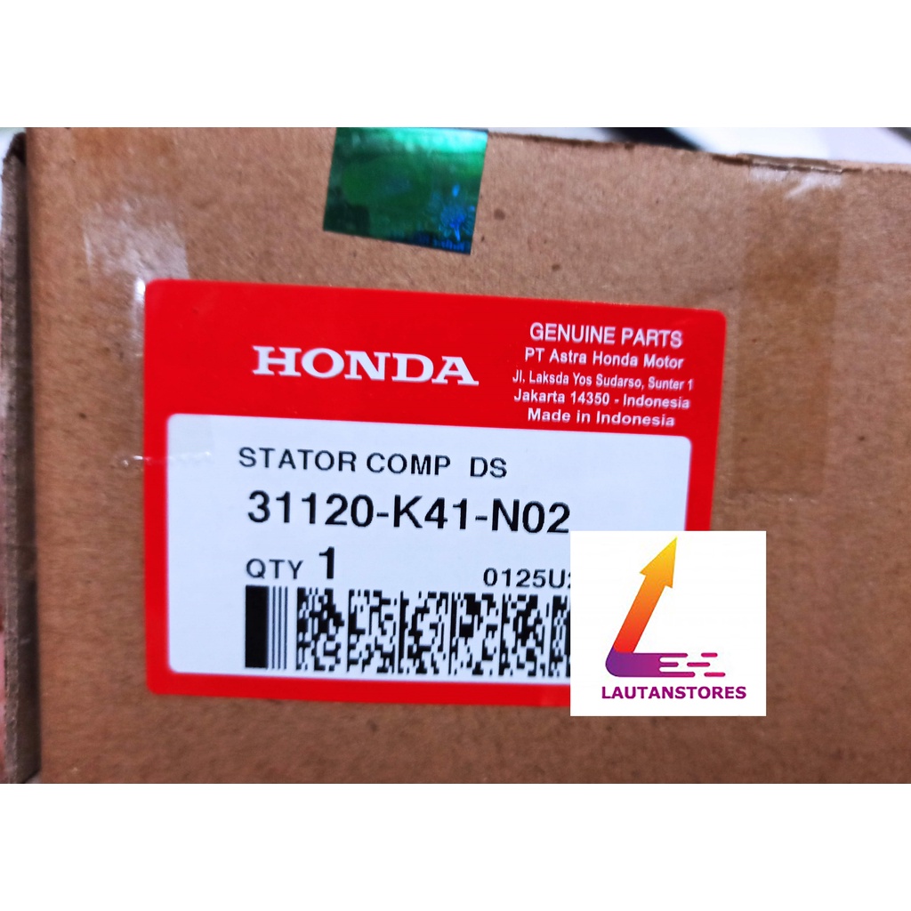 31120-K41-N02 Stator Comp Spol Spul Spool New Supra X 125 Fi Blade 125 Fi DS Denso