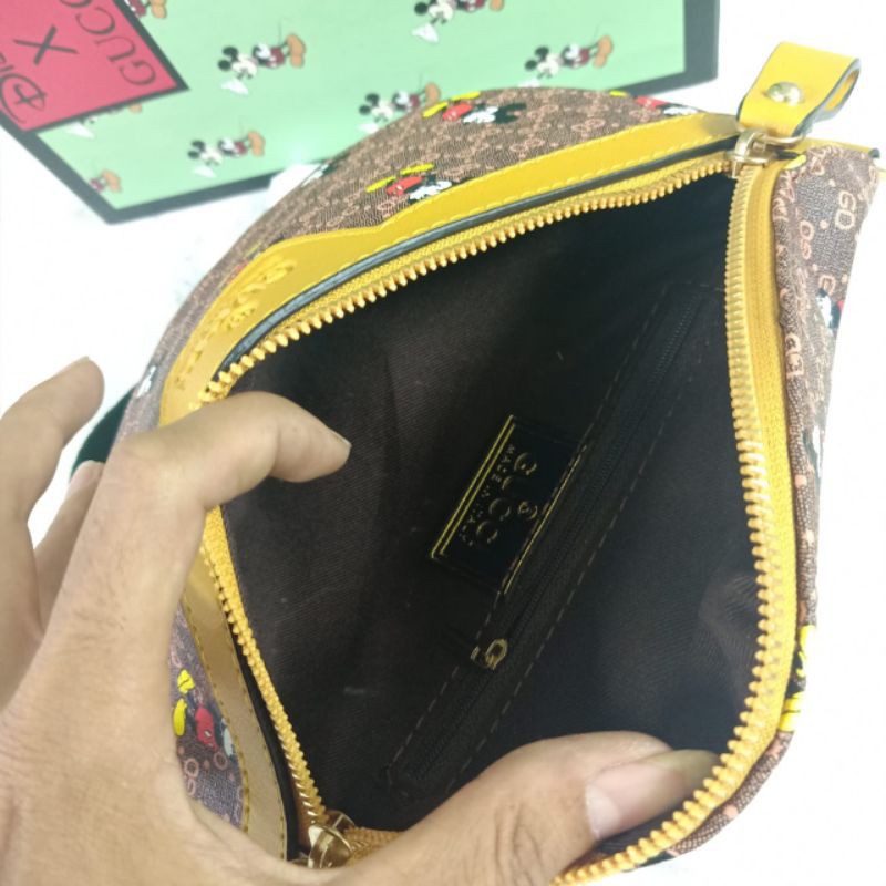 TAS GUCCI WAISTBAG MICKEY DISNEY IMPORT