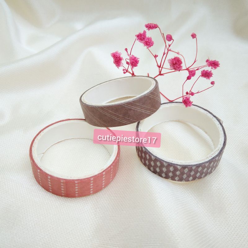 

Washi Tape (Isolasi Berwarna) Shape Edition