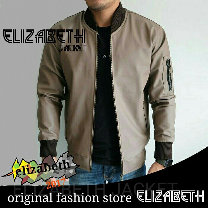 JAKET SEMI KULIT PRIA/JAKET PRIA KEREN/JAKET MOTOR